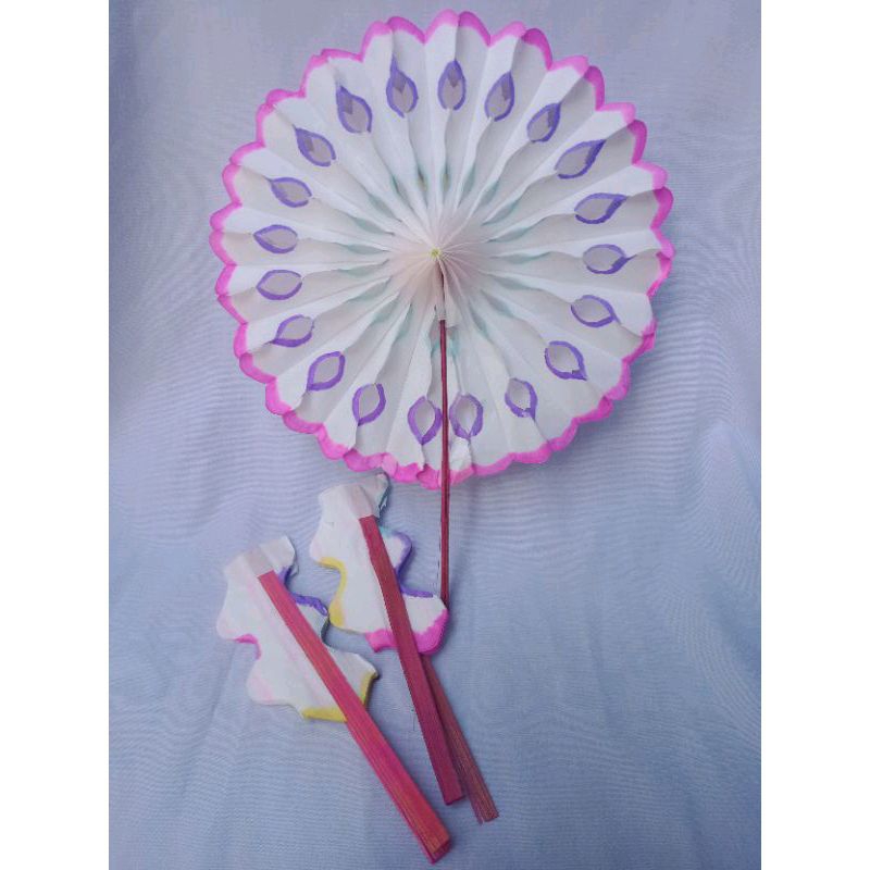 Kipas super, mainan kipas kertas, mainan jadul