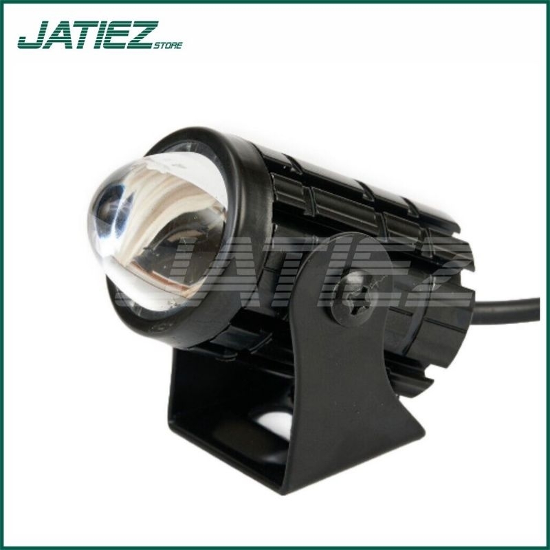 Lampu Tembak Laser Led Mini 2 Warna - Lampu tembak sorot foglamp mini D2 laser gun 20watt model Bullaes