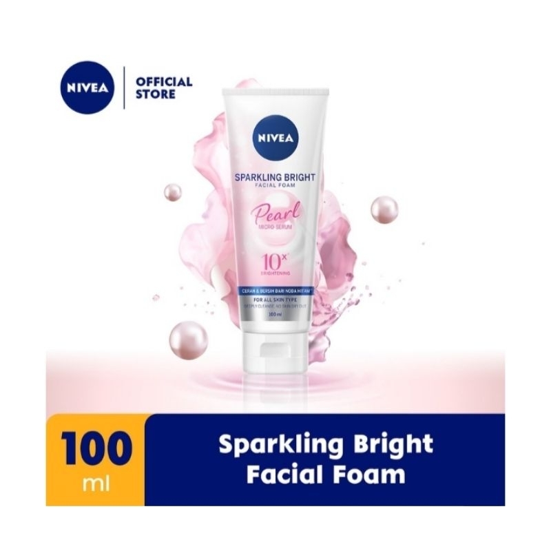 NIVEA FACIAL FOAM SPARKLING BRIGHT 100g