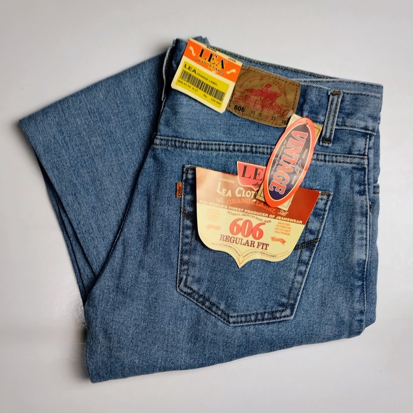 LEA Celana Jeans Pria Panjang Standar Reguler