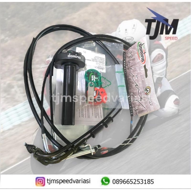 Gas Spontan Domino XM2 Ori Italy + kabel gas