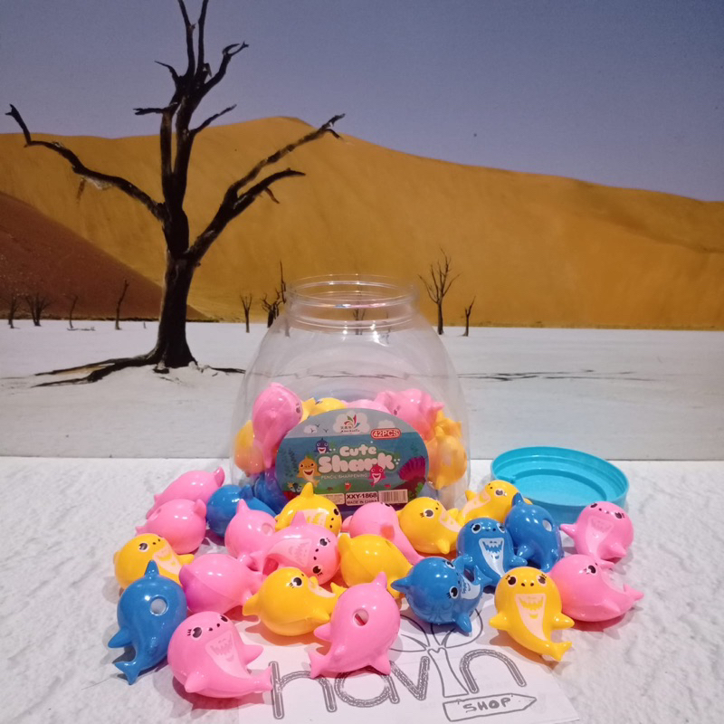 

(1pc) SERUTAN RAUTAN SHARPERNER BABY SHARK DUDUDU HIU