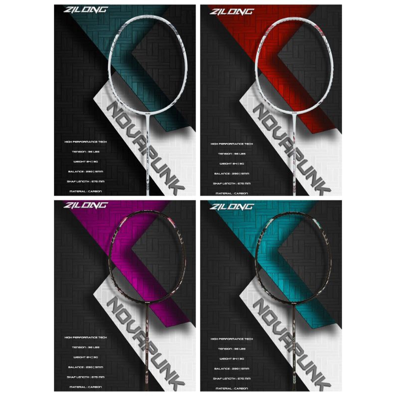 Raket Badminton Zilong Novapunk