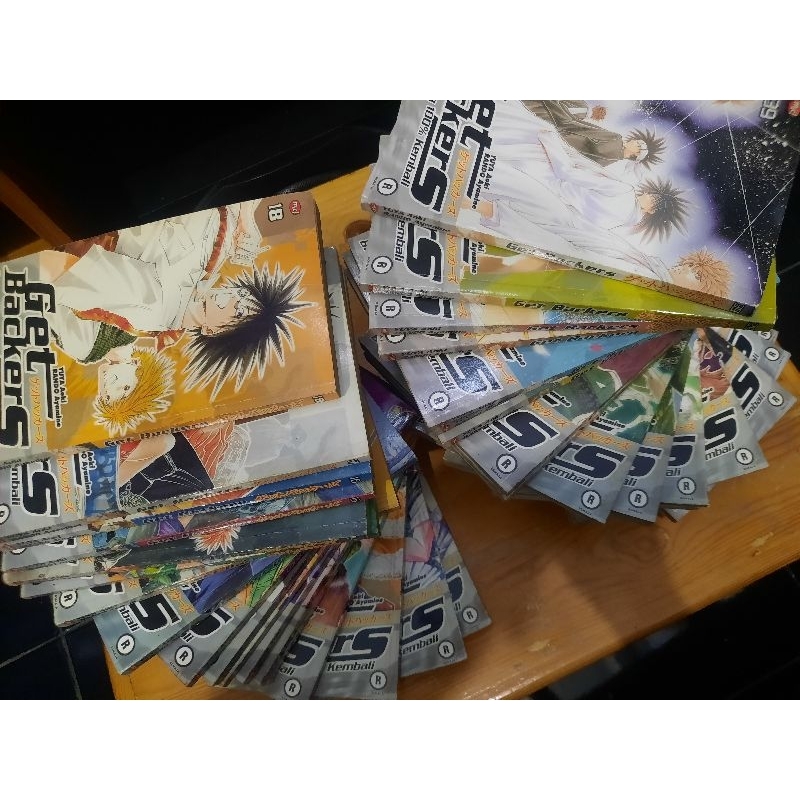 komik get backers fullset tamat