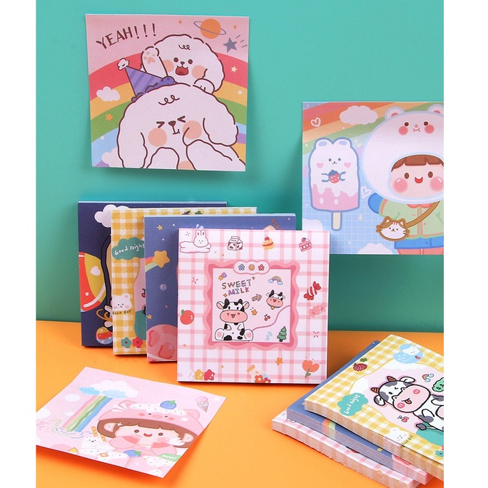 

Gannise 80 Lembar Kertas Memo Sticky Notes GN-ST0267