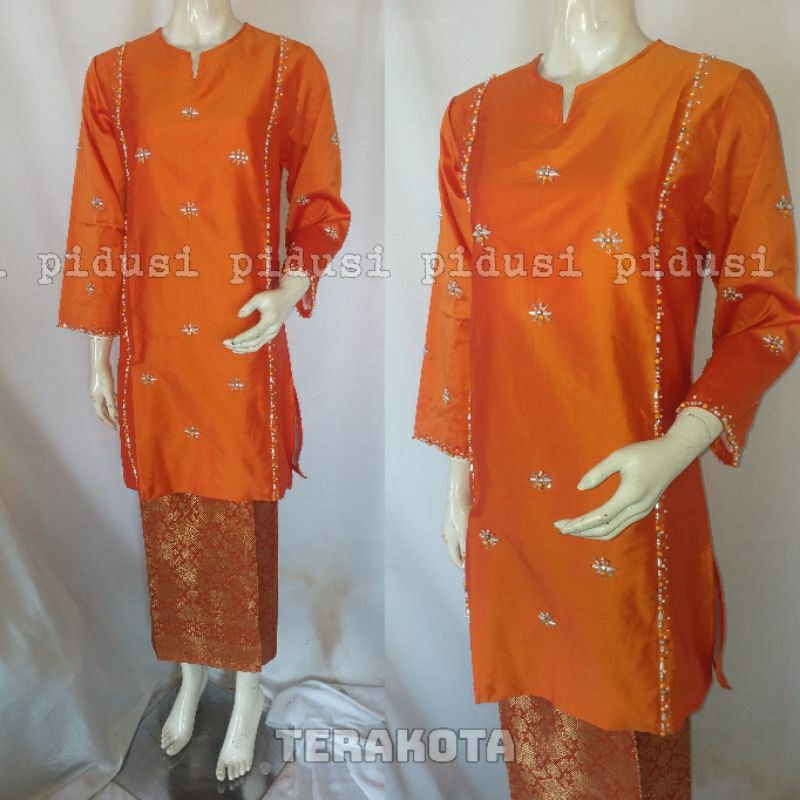 TERBARU SET BAJU KURUNG TAFFETA PAYET