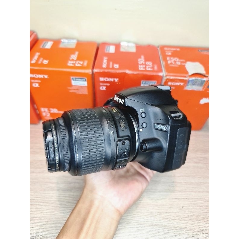 ( PEODUK BEST SELLER ) kamera Dslr nikon D3200 lensa 18-55mm - Kamera nikon D3200 terlaris - Nikon D