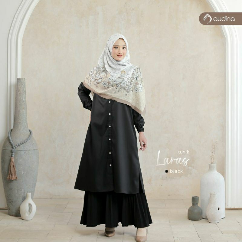 Tunik Polos ORI Audina/Laras Tunik/Baju Atasan Muslimah