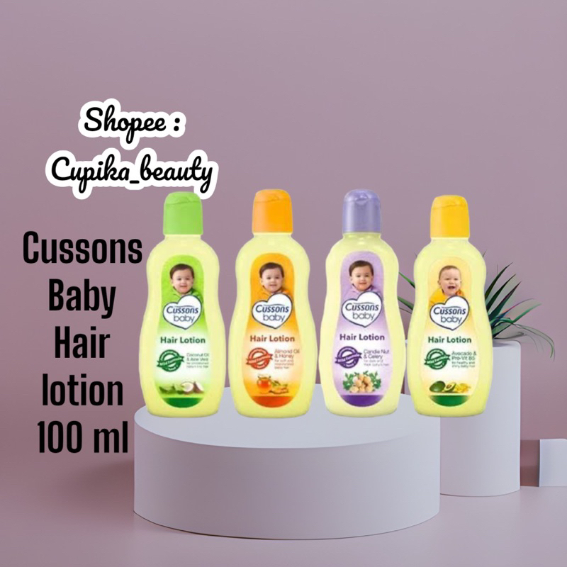 &lt;uu.xx&gt; [ 100 + 100 ml ] cussons baby hair lotion 100 ml extra 100 ML - hair lotion baby