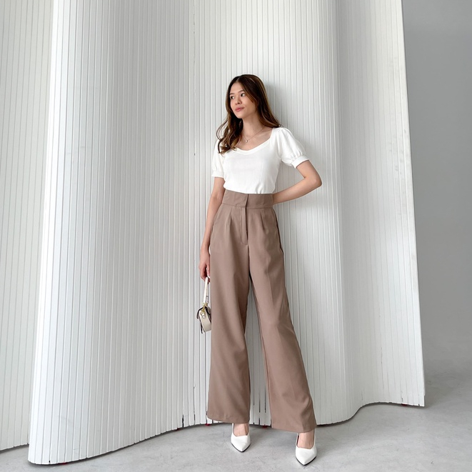 Amara Pants / Celana Panjang Wanita / Casual Pants