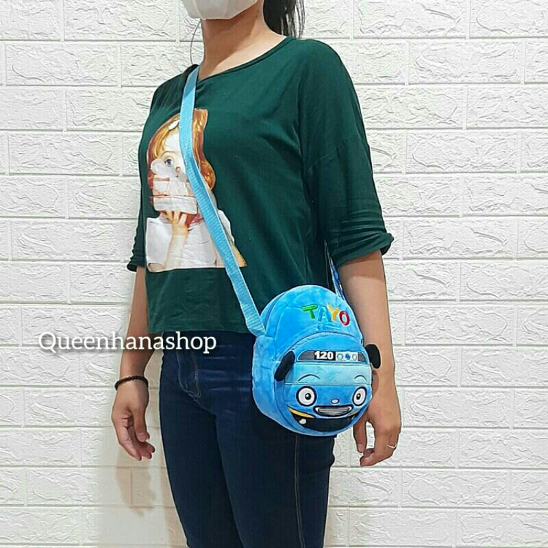 Tas Selempang Boneka Karakter Sling Bag Anak Karakter