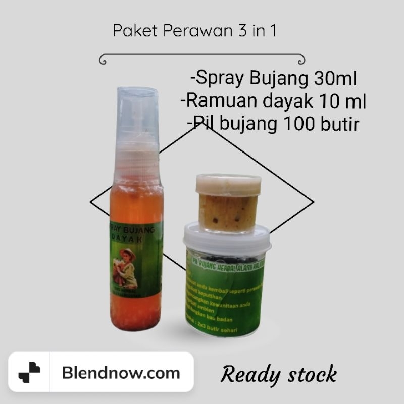 Paket Hemat 3 in 1 Spray Ramuan dayak anti pelakor