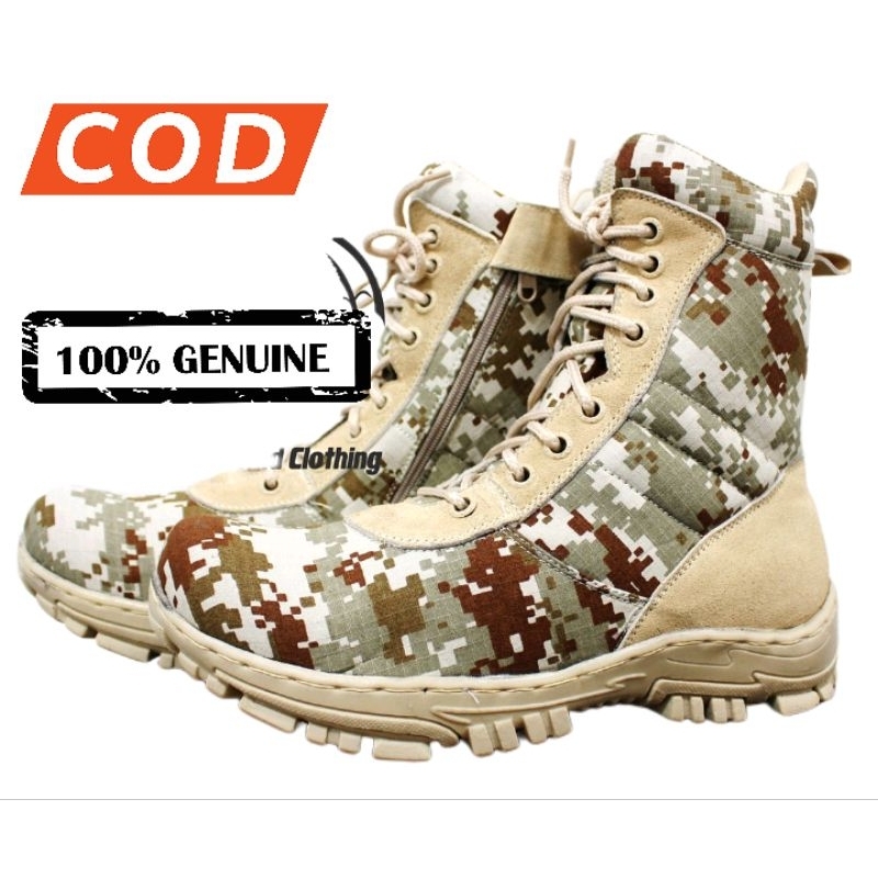 Sepatu Delta - Sepatu PDL -Sepatu Loreng Gurun