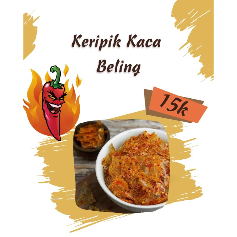 

Keripik Kaca Beling Pedas