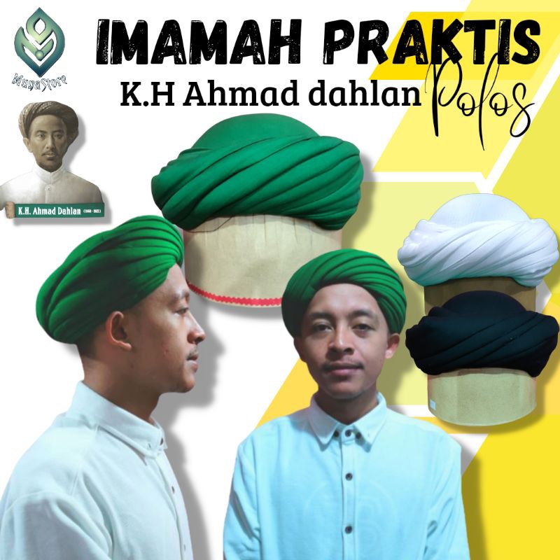 sorban imamah permanen KH. Ahmad dahlan