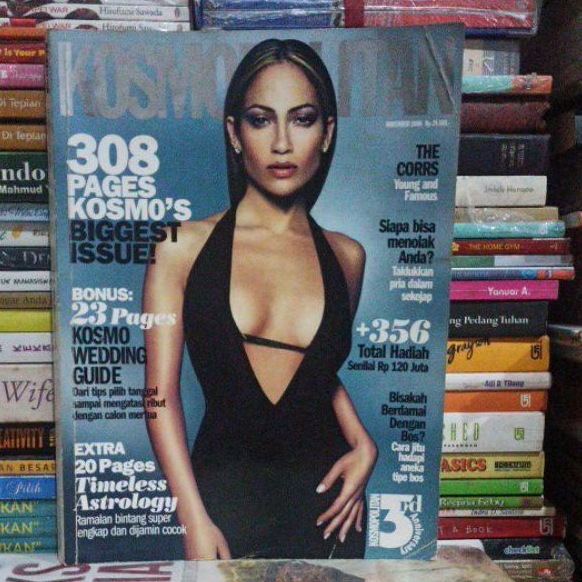 MAJALAH ORIGINAL KOSMOPOLITAN NOVEMBER 2000 BEKAS