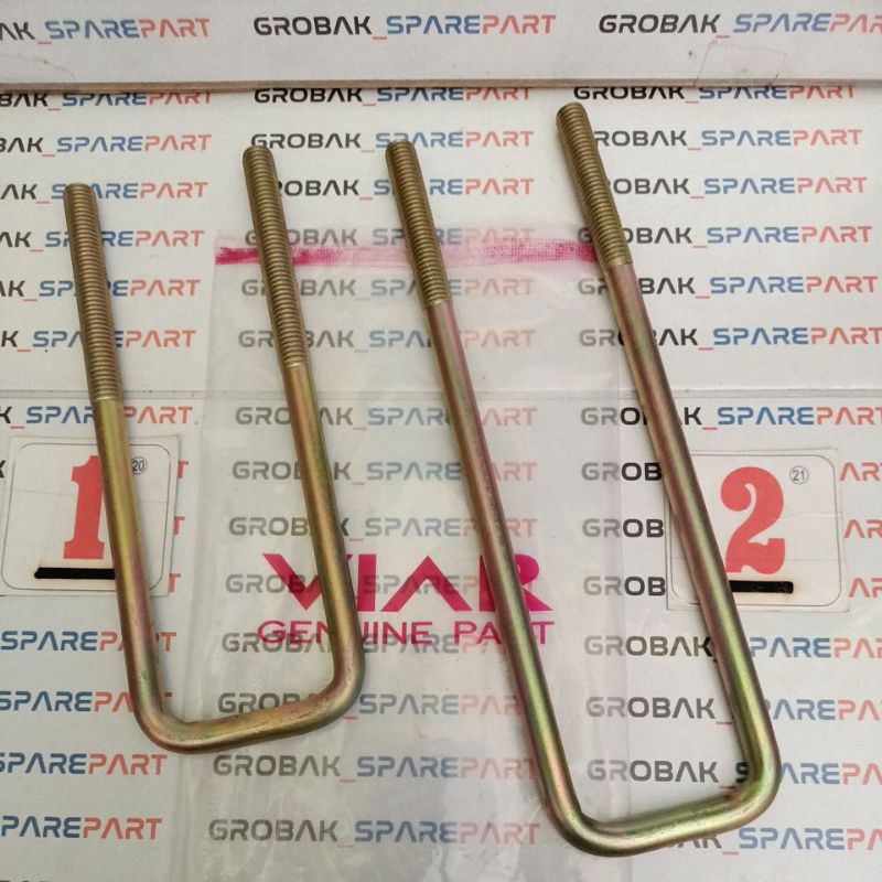 Clamp, Klem U (1 Biji) Bodi Cargo Bak Viar Karya, Original