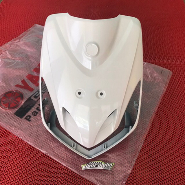 TAMENG DEPAN MIO SMILE WARNA PUTIH ORIGINAL 28D-F8311-00-GE