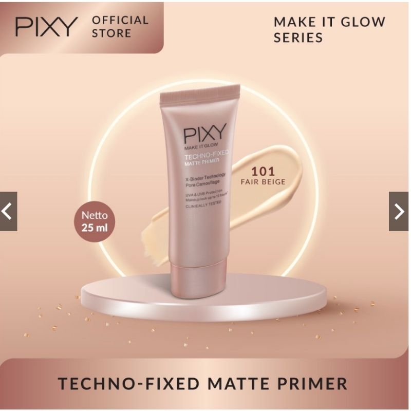 Pixy Make it Glow Techno Fixed Matte Primer 25ml