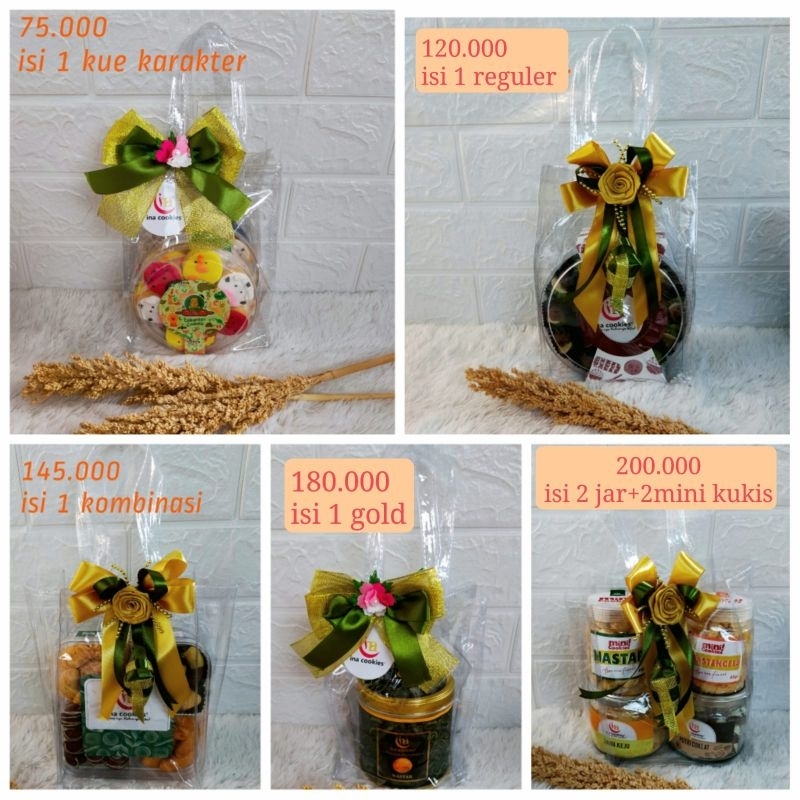 

Hampers Ina cookies / JnC cookies tas transparan