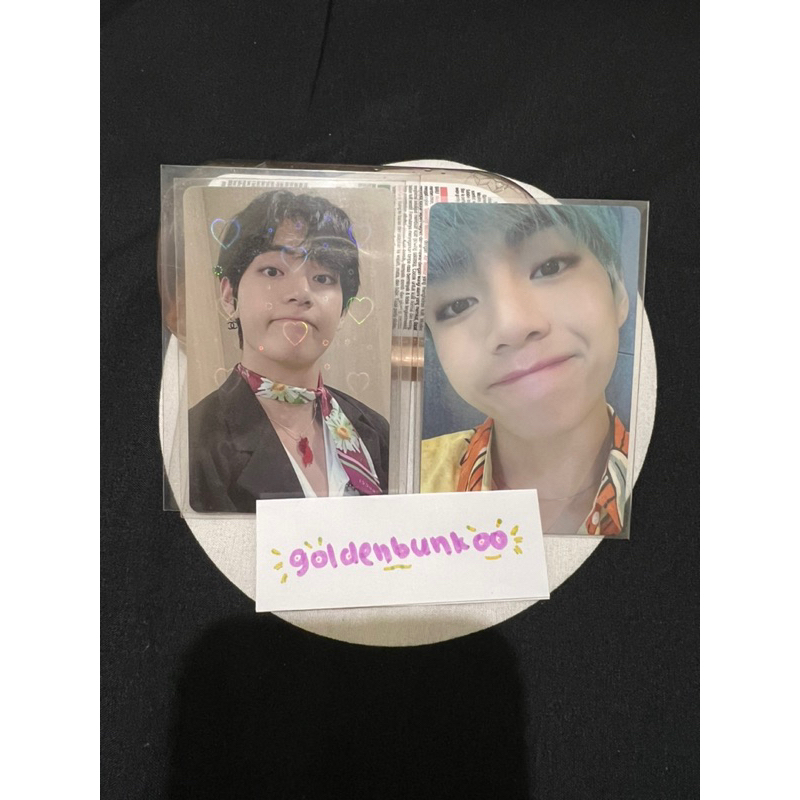 BTS Memories Of 2019 Bluray Random Photocard Kim Taehyung free fake love japan fl [Taehyung Bluray P