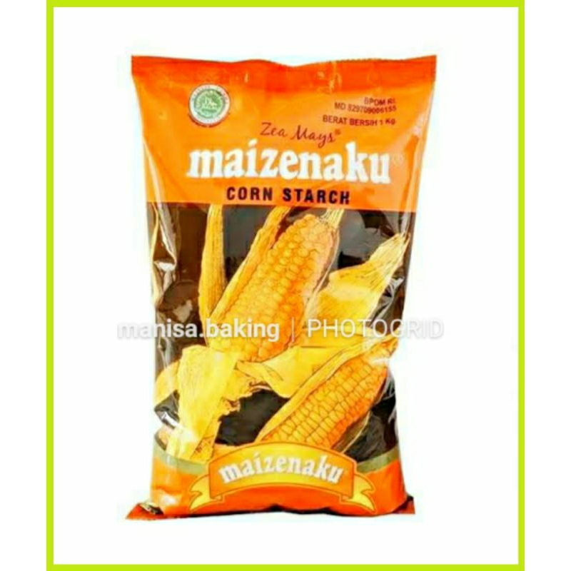 

MAIZENAKU TEPUNG MAIZENA 1 KG PATI JAGUNG CORN STRACH