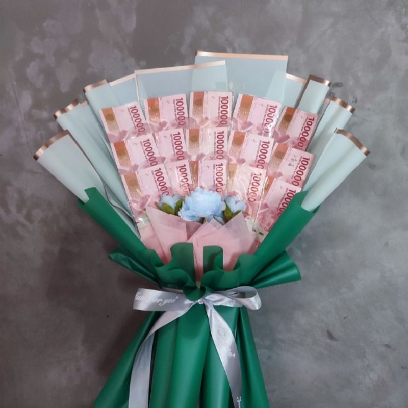 Buket Bouquet bunga wisuda pernikahan ulang tahun acara besar lainnya bisa request