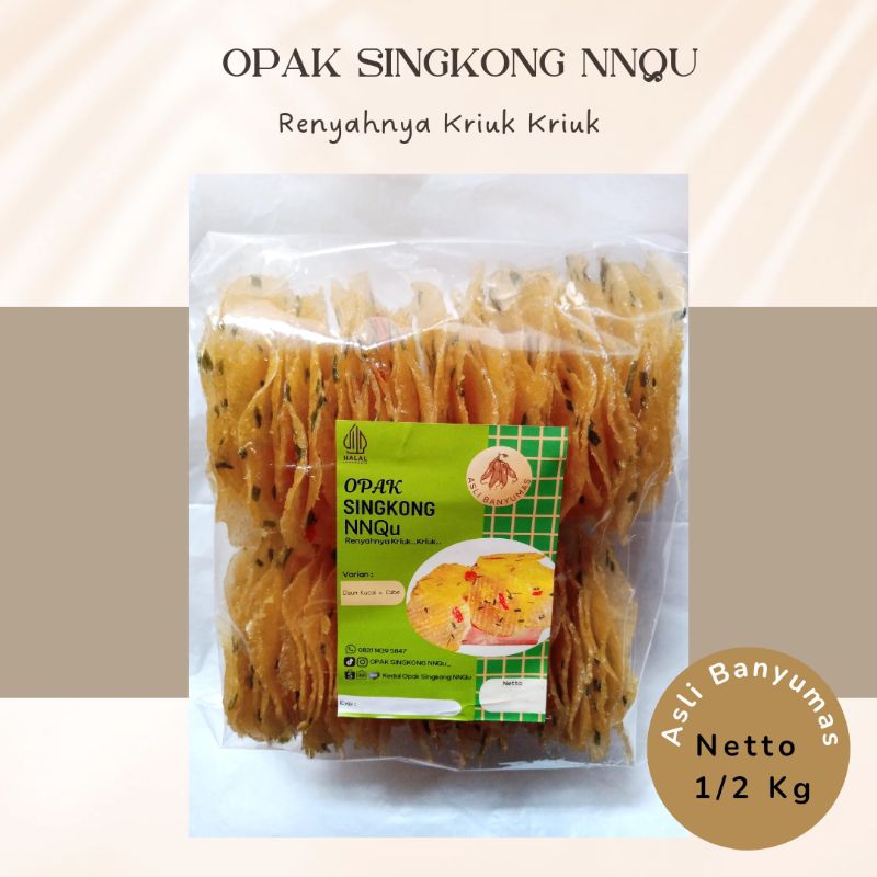 

Opak Singkong Kecimpring Mentah 1,2 Kg Asli Banyumas