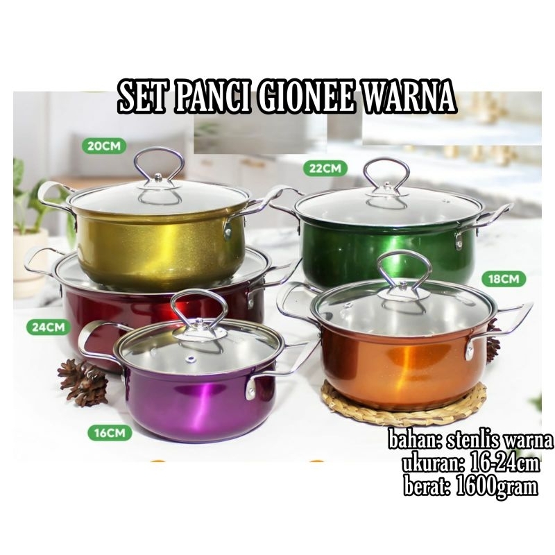 panci gionee warna