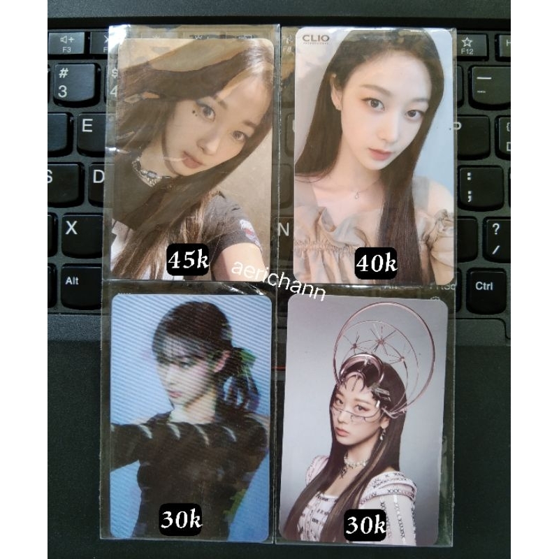 photocard pc giselle aespa savage