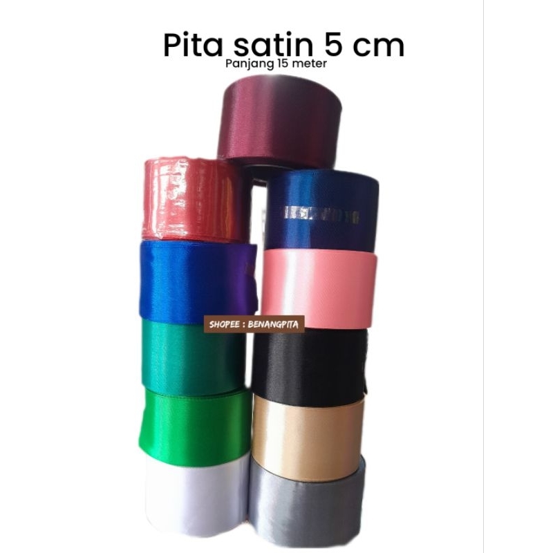 

pita satin 5 cm