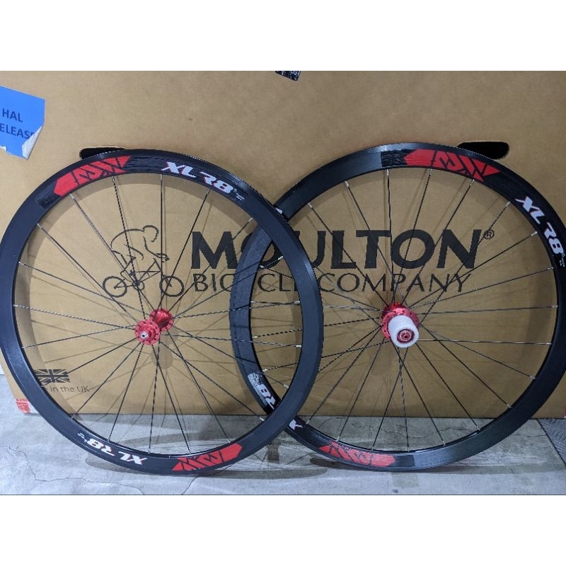 wheelset road bike rims brake 700x20H. XLR8 profil 40mm new