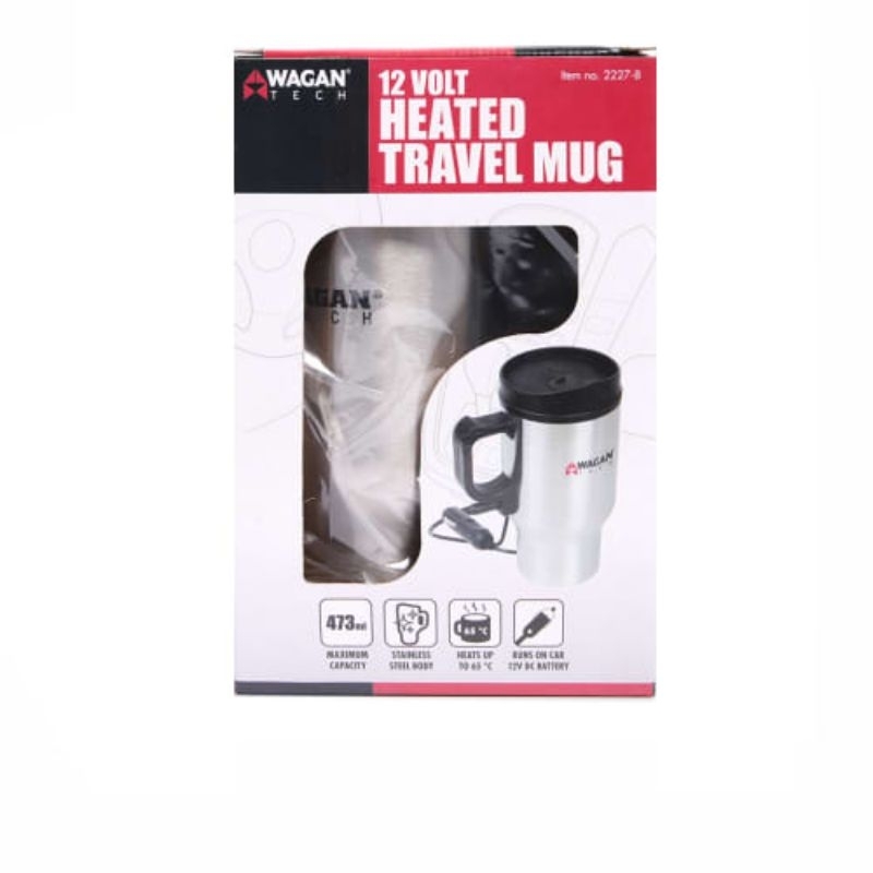 Mug Pemanas Air - Silver
