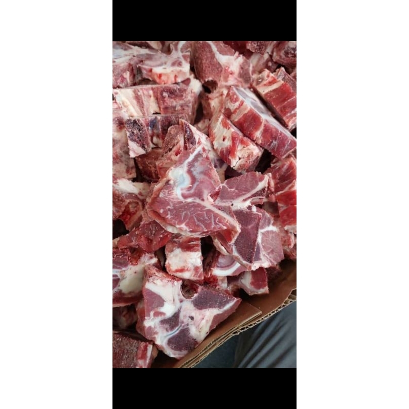 Tulang Neckbone Gondrong Sapi Grade A 1kg