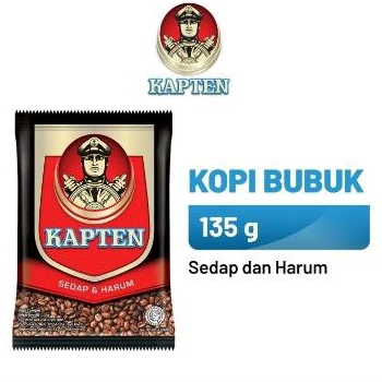 Kapten 1 Pack (135g) - Kopi Bubuk