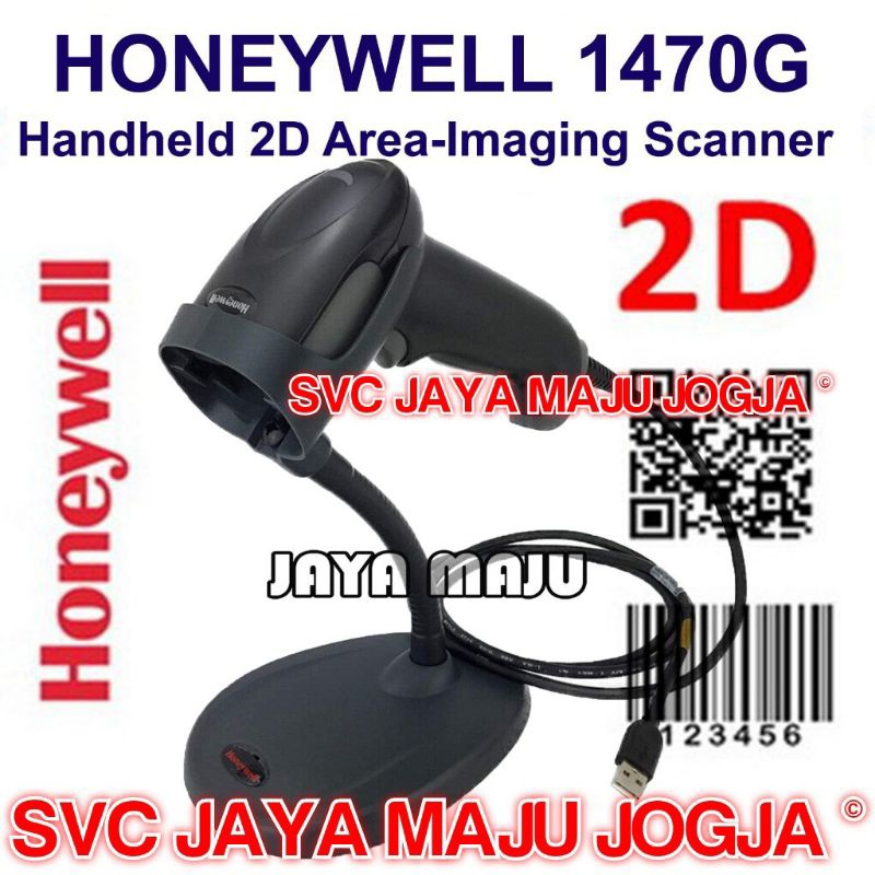 HONEYWELL  1470 G  -  USB  -  2D  1D  ||  BARCODE SCANNER - IMAGER - HANDHELD  ||  KASIR  QRCODE  QR