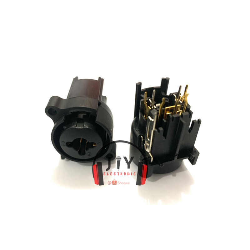 Soket Canon Combo Multi XLR Female dan Akai Soket Combo