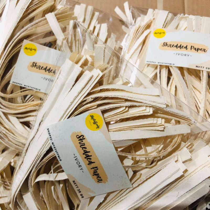 

SHREDDED PAPER 28 | KERTAS CACAH FILLER BOX