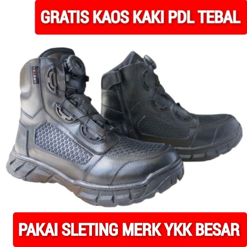 SEPATU PDL TALI PUTAR SARANG TAWON LIBRA PENDEK BAHAN KULIT SAPI ASLI SEPATU PDL DINAS LAPANGAN TNI POLRI SECURITY SATPAM SEPATU PDL 01 POLANTAS POLRI