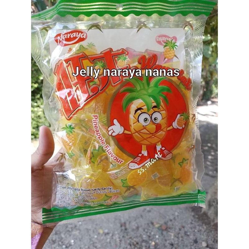 Naraya jelly jeruk nanas mandarin 500gr