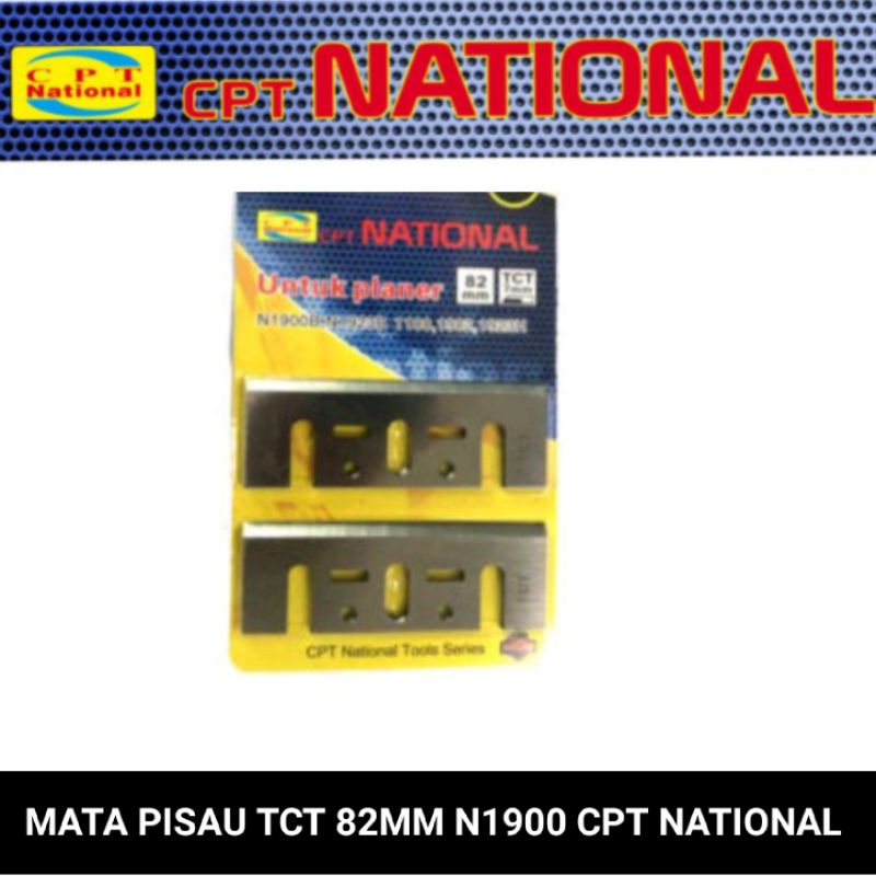 mata pisau tct planer / ketam / serut / pasrah 82mm N1900 CPT NATIONAL