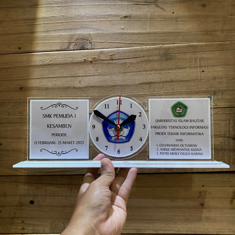 

Kenang-kenangan Magang Untuk Tempat Prakerin Custom Bonus Box Kado dan Pita
