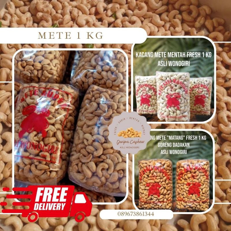 

Kacang mete / mede / mente asli wonogiri snack / snak / camilan lebaran - 1 KG