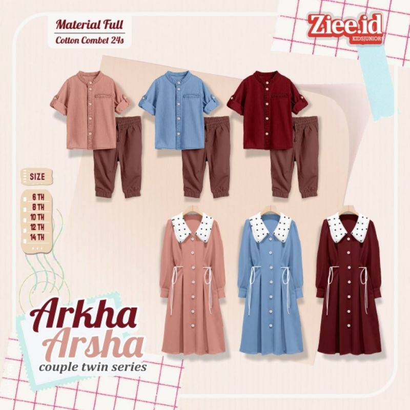 Couple Arkha Arsha by Zie id aeraaqu couple tween series size 5-15 tahun