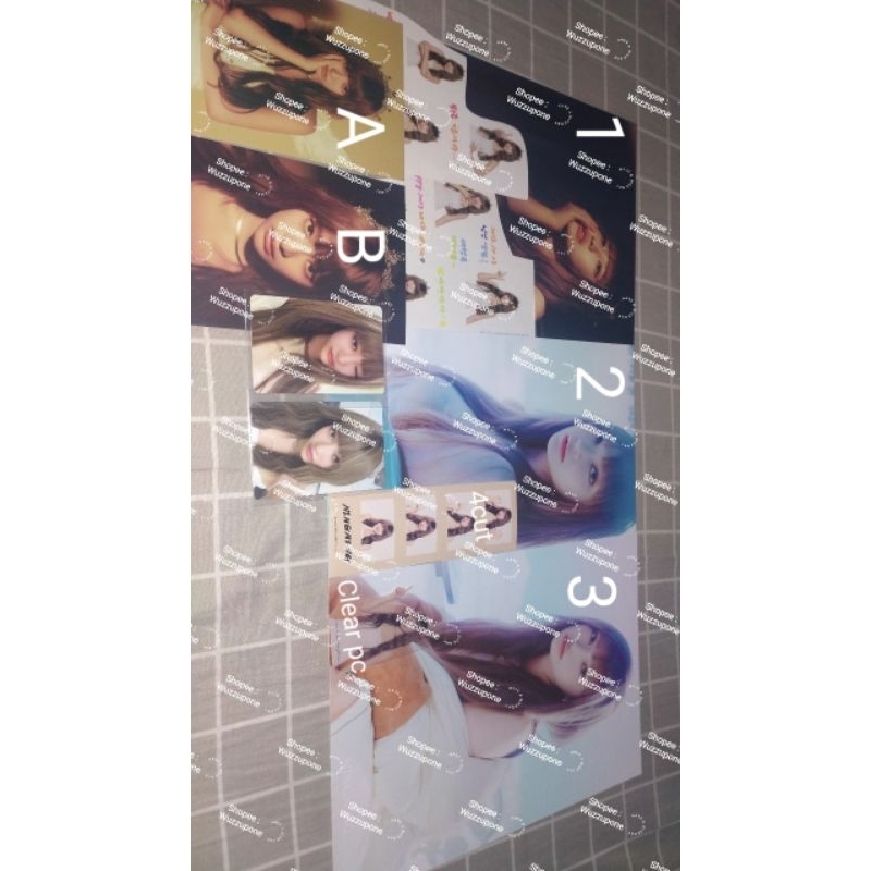 sg23 Ningning Giselle aespa seasons greetings 2023 photocard/pc/postcard/A4 postcard/poster
