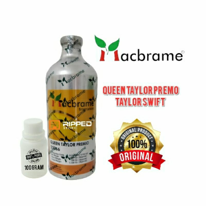 (100 ML) BIBIT PARFUM MURNI QUEEN TAYLOR PREMO TAYLOR SWIFT BY MACBRAME ORIGINAL