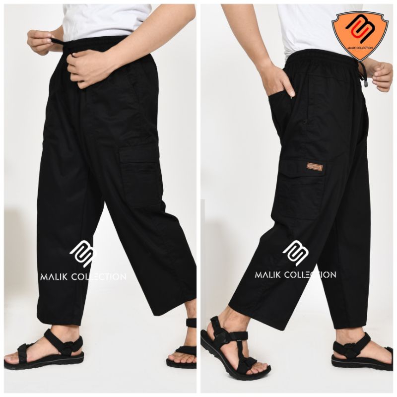 Celana Sirwal Pria Dewasa Tempur Malik Remaja &amp; Dewasa Jumbo XXL XL L M