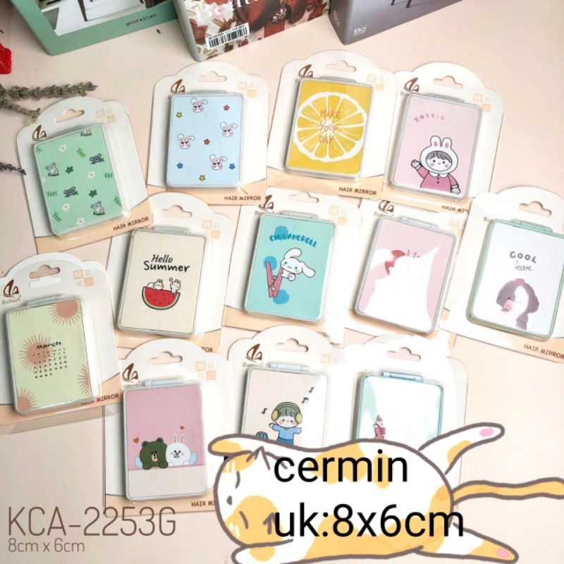 Cermin Lipat|Cermin Saku|Cermin Travelling|Cermin Kotak|Cermin Lucu|Cermin Bulat|Double Cermin