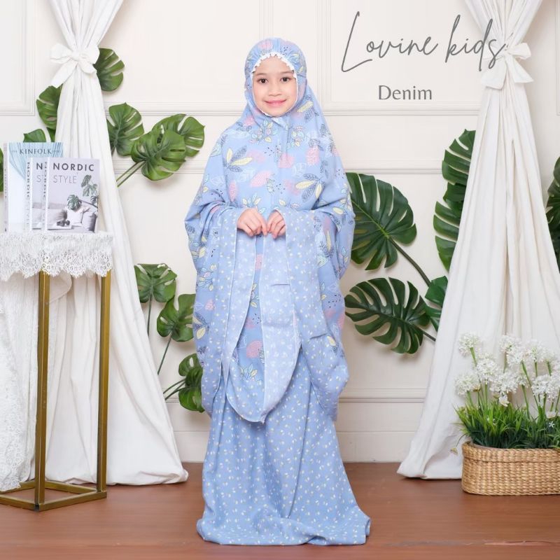 Mukena Anak Lovine Bahan Rayon