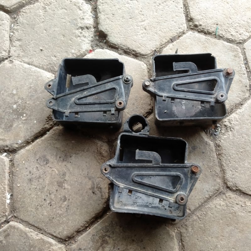 Box aki Kaze dudukan aki rumah aki box accu wadah aki Kawasaki Kaze R Kaze original